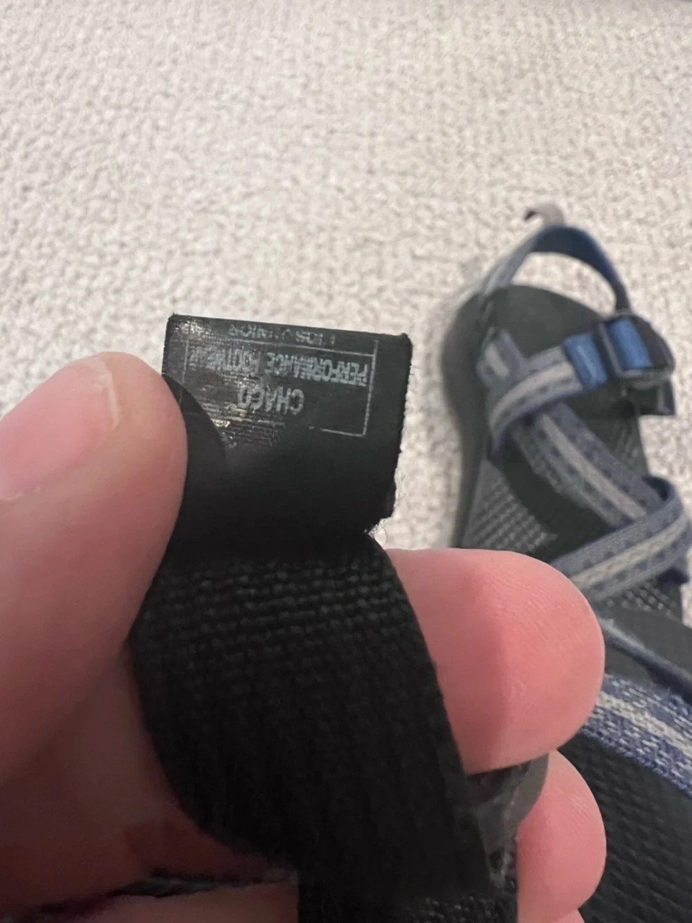 Chaco Kids Z/1 Sandal Shoes Size 1 Ecotread Unisex Outdoor Active Adjustable ,